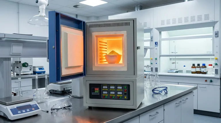 在 g-C3N4/Bi2WO6 制备中,马弗炉的主要功能是什么?热合成专家指南