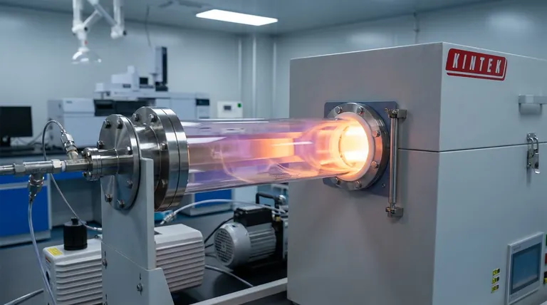 Quelle est l'importance de l'utilisation de tubes de quartz de haute pureté dans la croissance du MoS2 ? Assurer la synthèse de cristaux de haute pureté