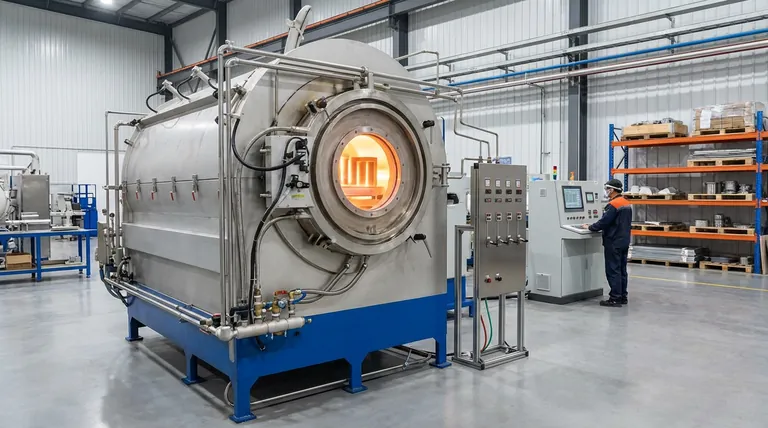 Perché è necessario mantenere un ambiente di vuoto a bassa pressione durante la grafitizzazione per riscaldamento a induzione?