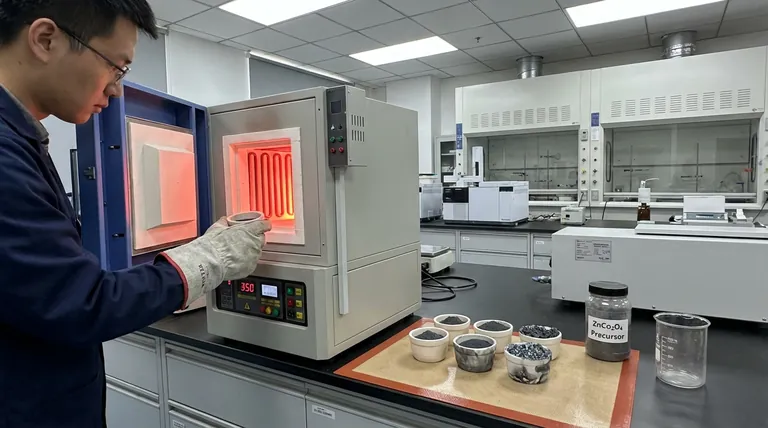 Quelle est la nécessité du processus de recuit utilisant un four à moufle pour le ZnCo2O4 ? Amélioration de la pureté de phase et de la conductivité