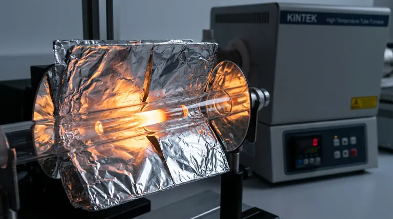 플로팅 존 공정에서 알루미늄 호일 마스크는 어떻게 온도를 조절하나요? 결정 성장 정밀도 최적화