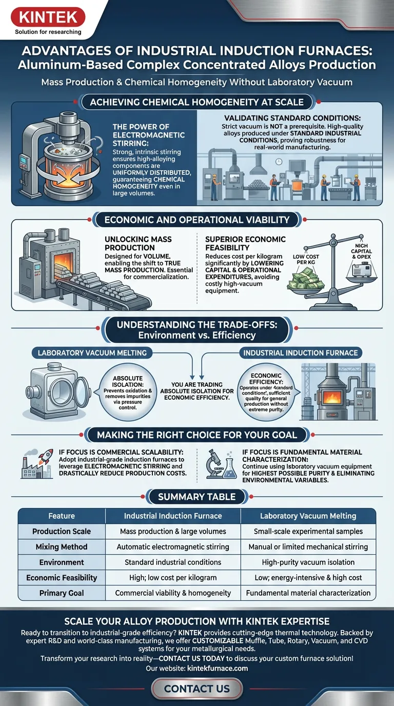 Quais são as vantagens dos fornos de indução de grau industrial para a produção de ligas de alumínio? Amplie sua produção em massa Guia Visual