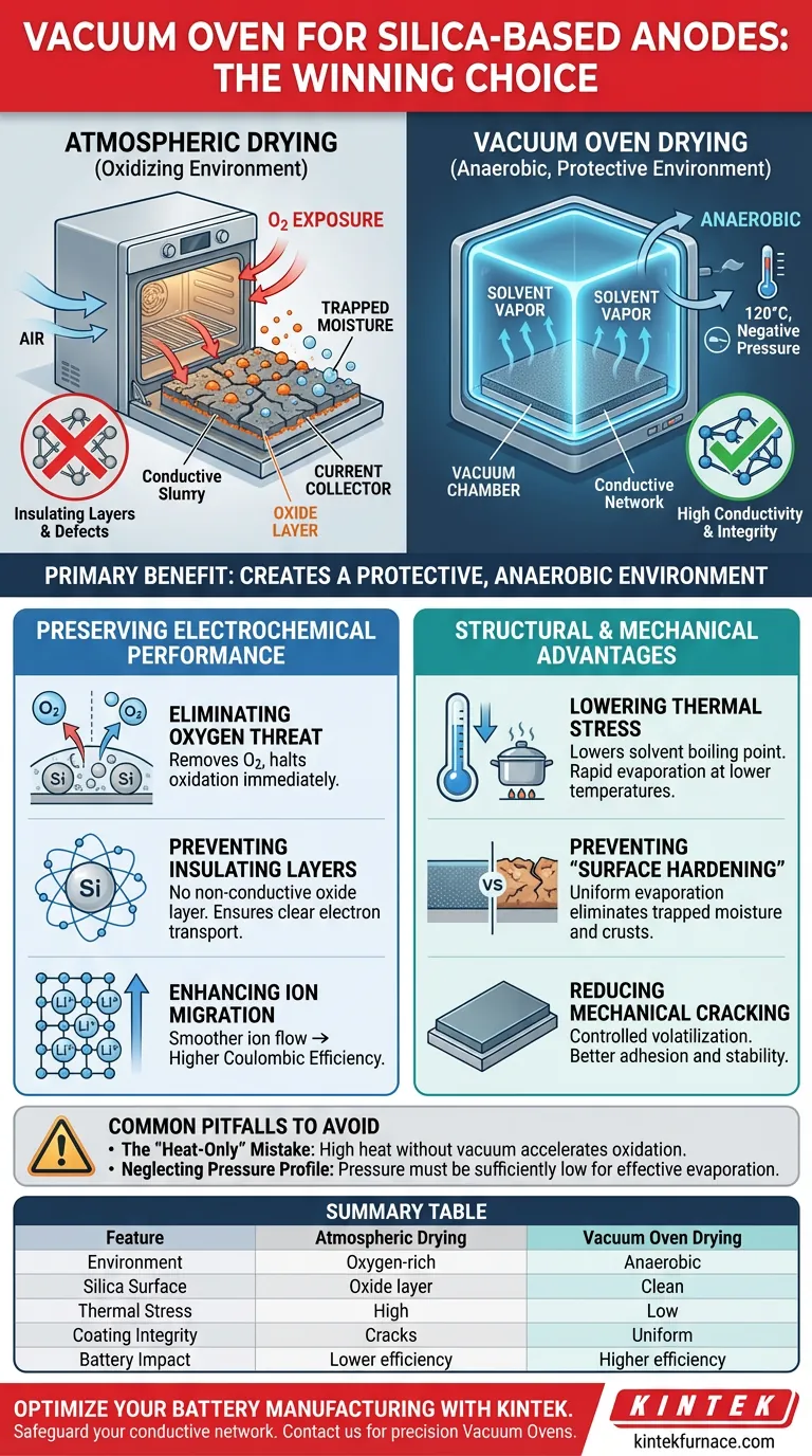 真空烘箱为硅基负极涂层提供了哪些优势？提高电池库仑效率 图解指南