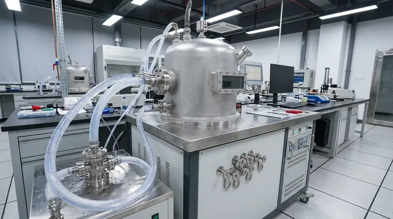 Quais funções protetoras um sistema de resfriamento de água circulante oferece durante o CVD? Garanta a integridade do vácuo hoje