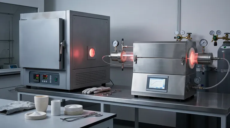 Qual o papel dos fornos de caixa ou tubo de alto desempenho na sinterização de LATP? Domine a Densificação e a Condutividade Iônica