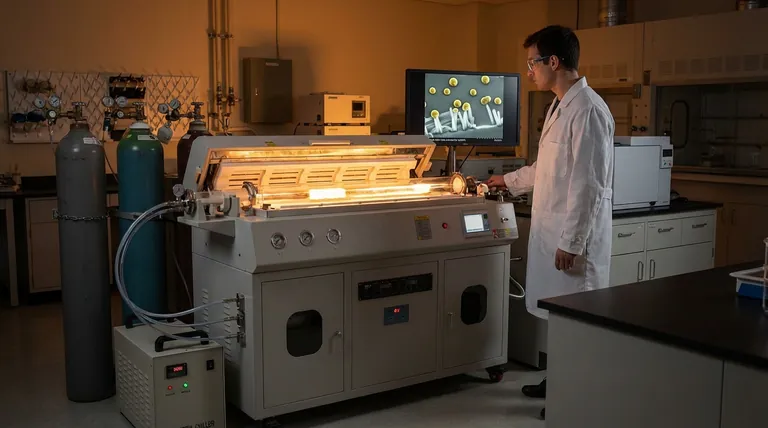 Как металлические катализаторы способствуют росту нанопроволок ZnS? Освойте синтез VLS с высокотемпературной точностью