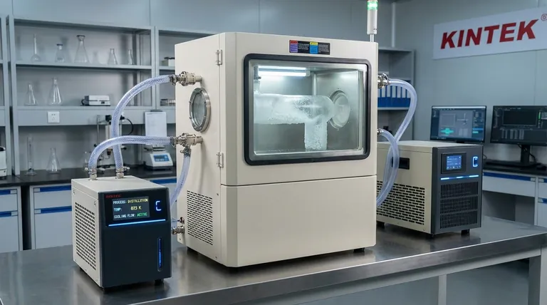 Como um sistema de água de resfriamento circulante contribui para a remoção de impurezas? Otimizar a Pureza do Cloreto de Rubídio