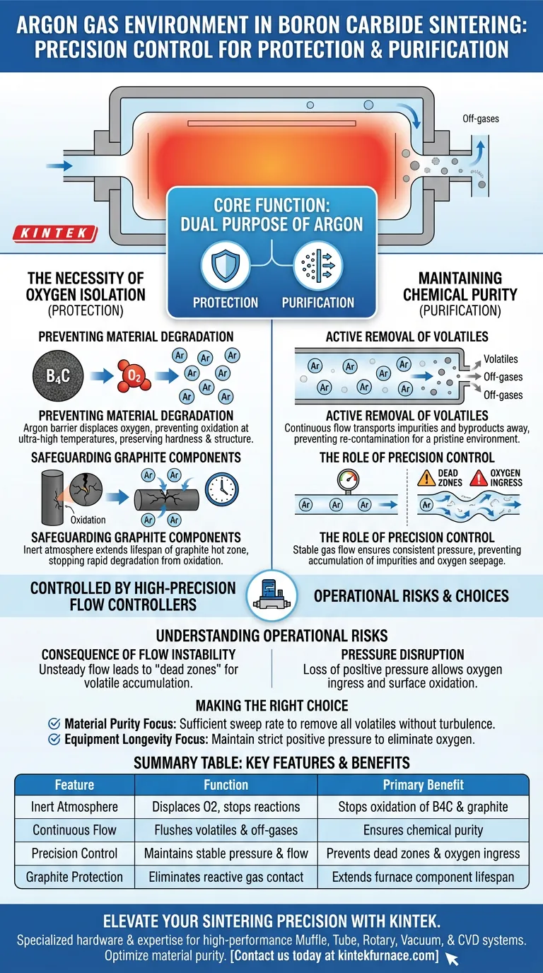 碳化硼烧结中氩气的作用是什么？实现最高纯度和保护 图解指南