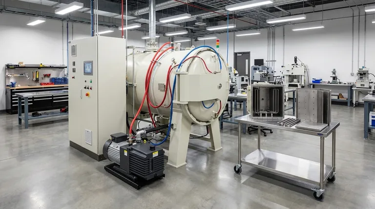 Comment l'environnement à très faible teneur en oxygène du frittage sous vide affecte-t-il les composites de titane ? Débloquez le contrôle avancé des phases