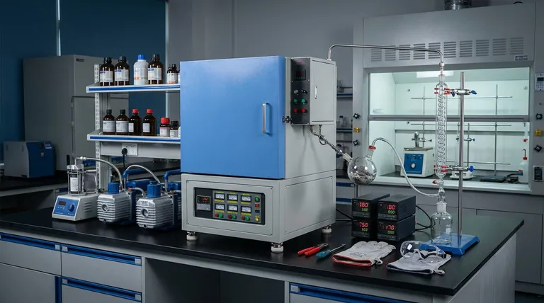 Was ist die Bedeutung der Temperaturregelung im Kondensator während des Magnesiumdestillationsprozesses?