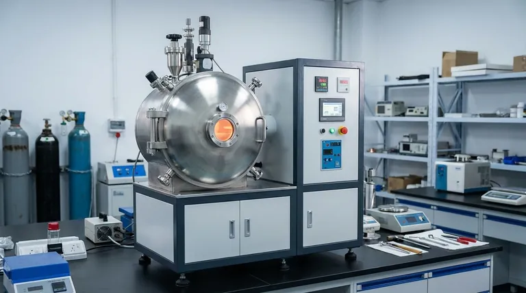 ¿Cuál es el papel del equipo de fusión por arco en vacío en la preparación de lingotes de botón de aleación a base de Ti-33Al?