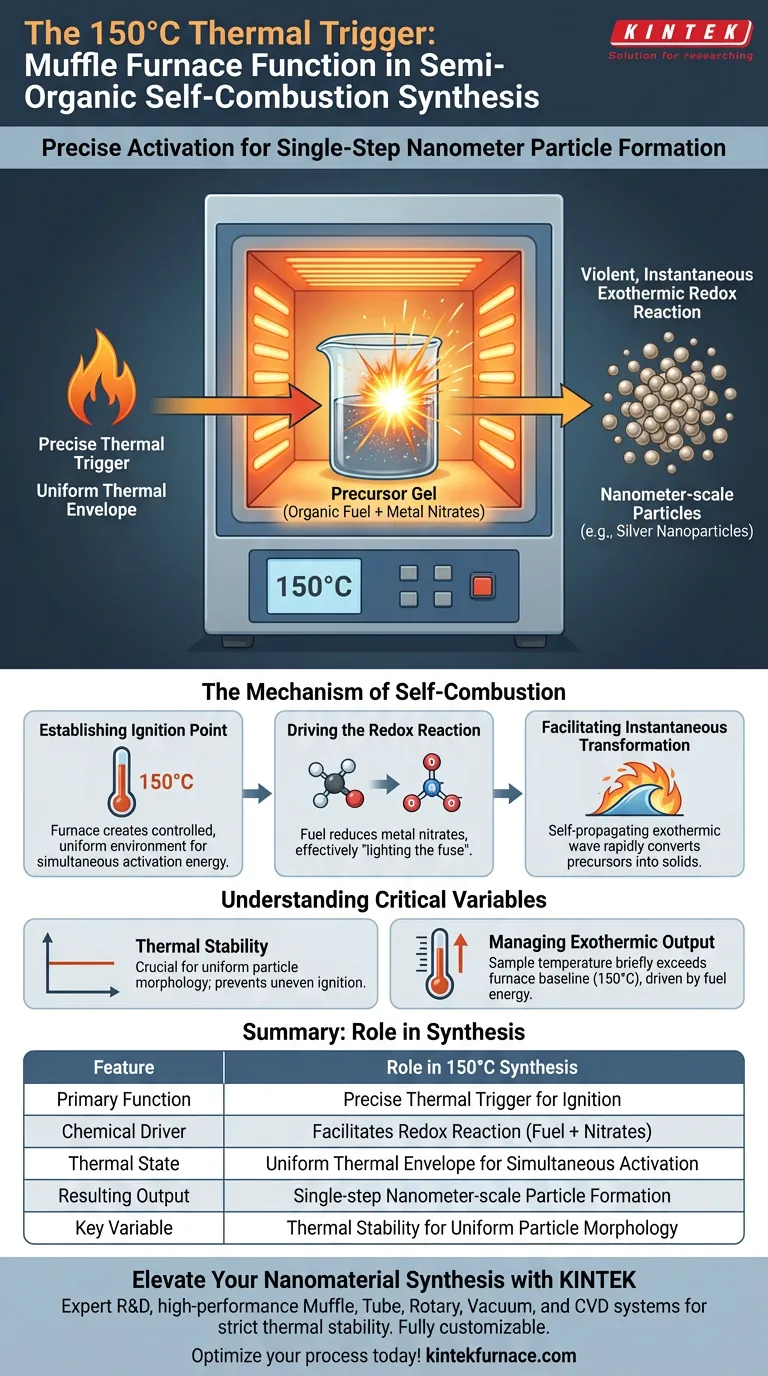150℃における実験室用ボックス抵抗炉の機能とは？自己燃焼合成の習得 ビジュアルガイド