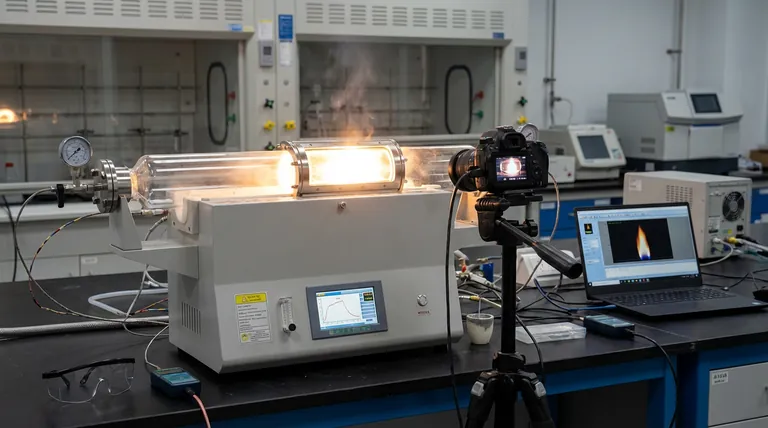 镁燃烧室观察窗的必要性是什么?提升您的视觉数据分析能力