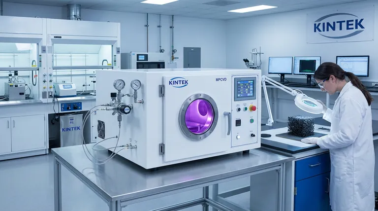 化学气相沉积(CVD)系统在三维石墨烯(3DG)的合成中扮演着什么角色?