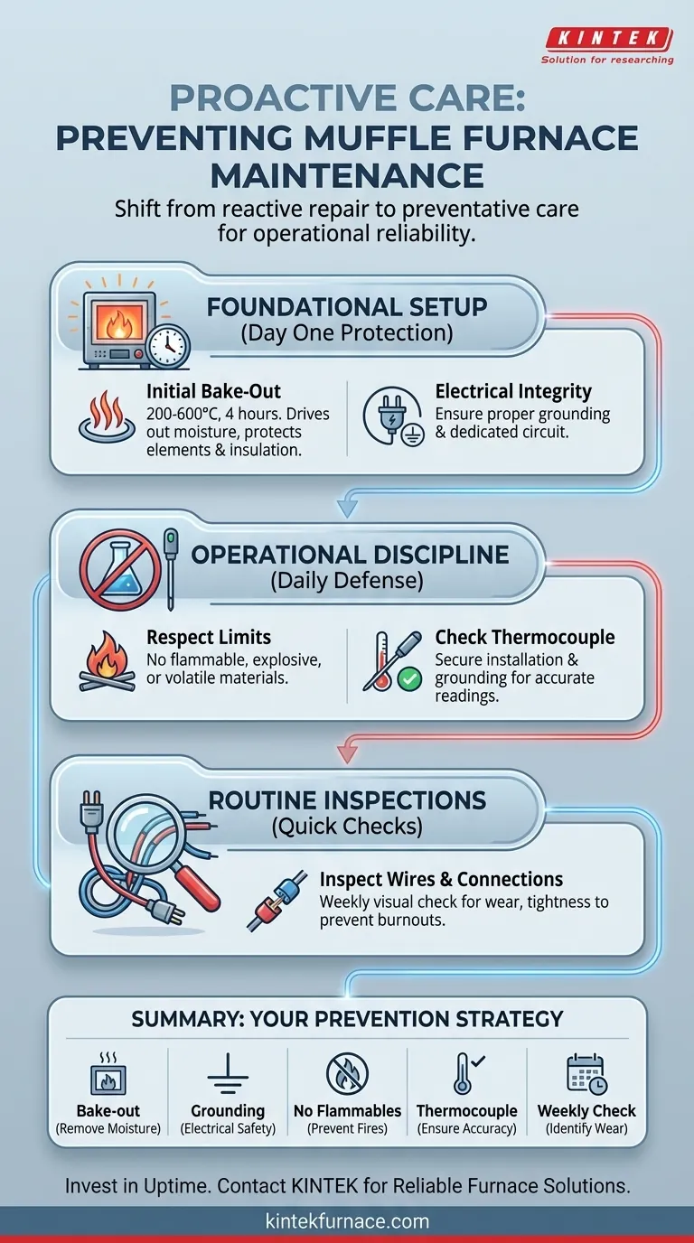 Comment prévenir la maintenance d'un four à moufle ? Prolongez la durée de vie grâce à un entretien proactif Guide Visuel