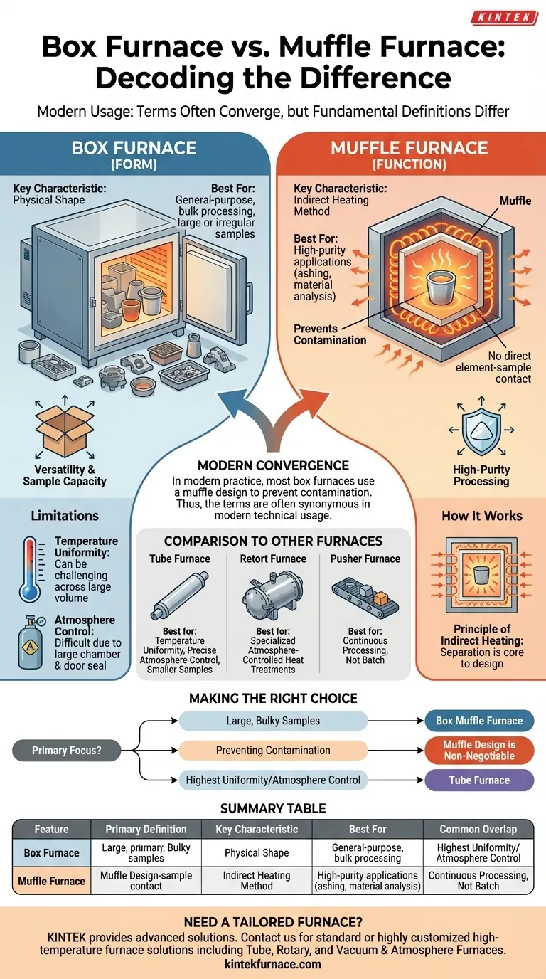 Qual é a diferença entre um forno tipo caixa e um forno mufla? Entenda os principais princípios de design Guia Visual