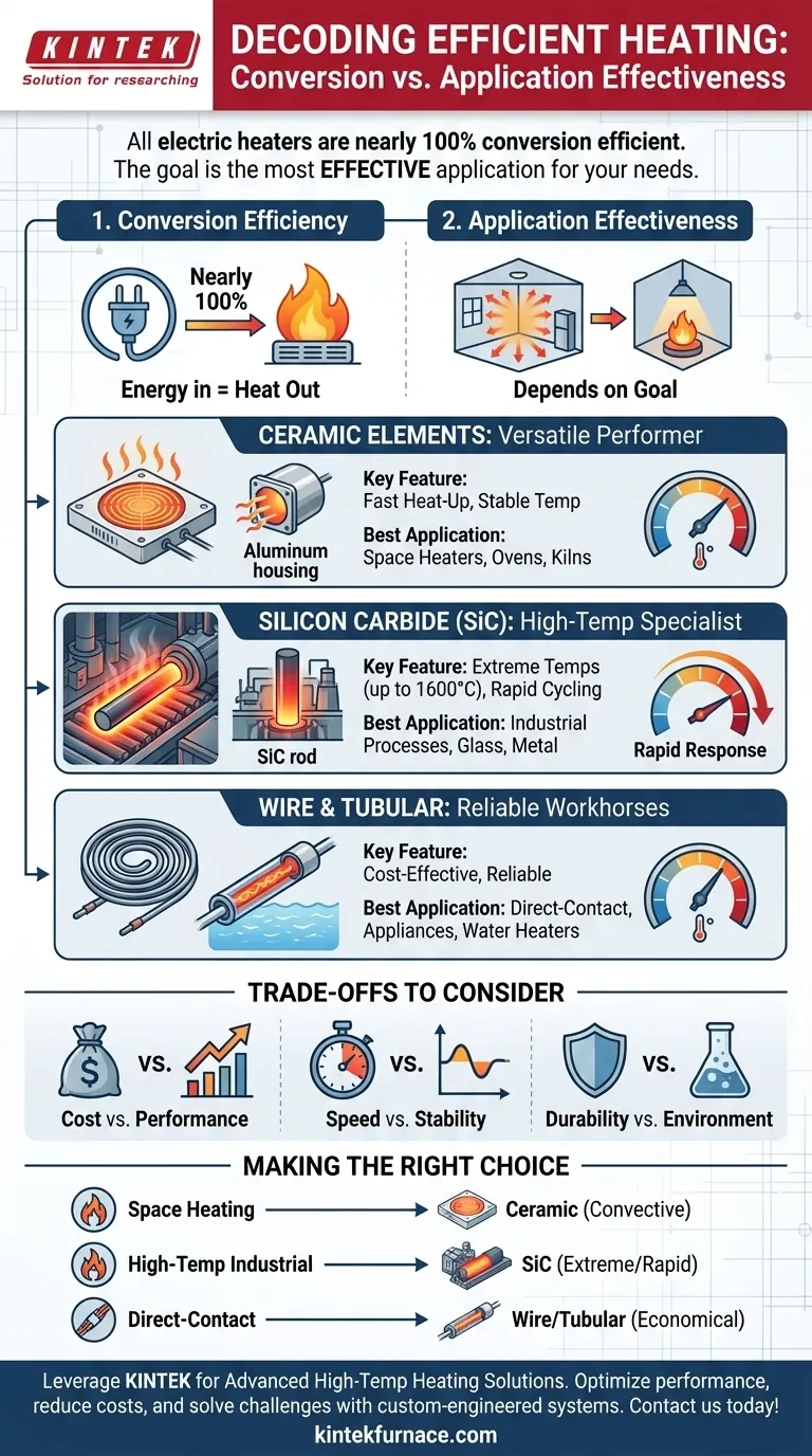 Qual é o elemento de aquecimento mais eficiente? Encontre a Solução Mais Eficaz para as Suas Necessidades Guia Visual