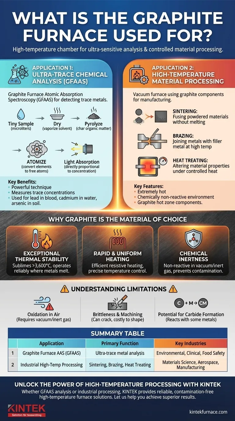 石墨炉的用途是什么？从痕量分析到高温处理 图解指南