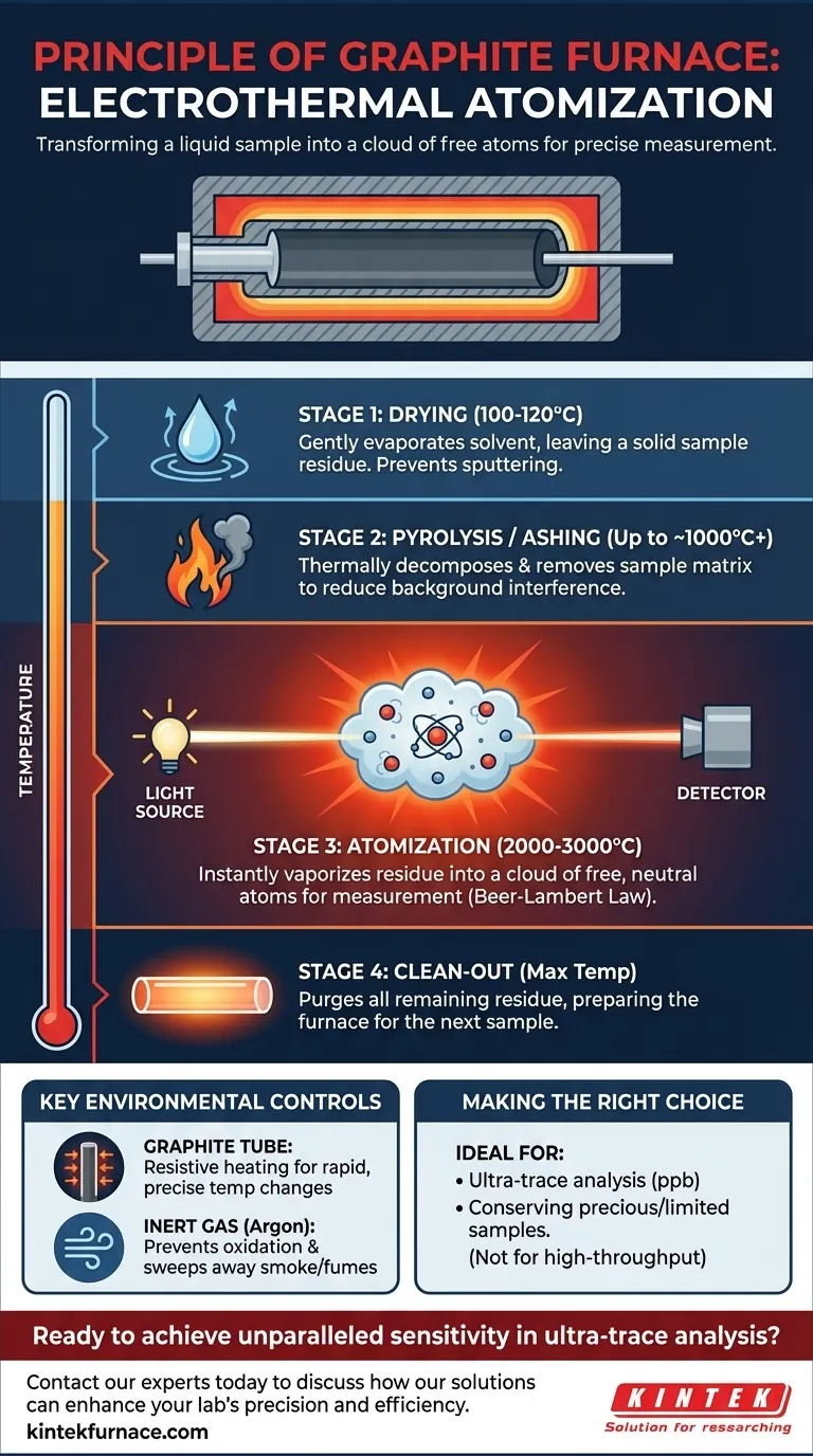 What is the principle of graphite furnace? Master Ultra-Trace Element Analysis with Precise Heating Visual Guide