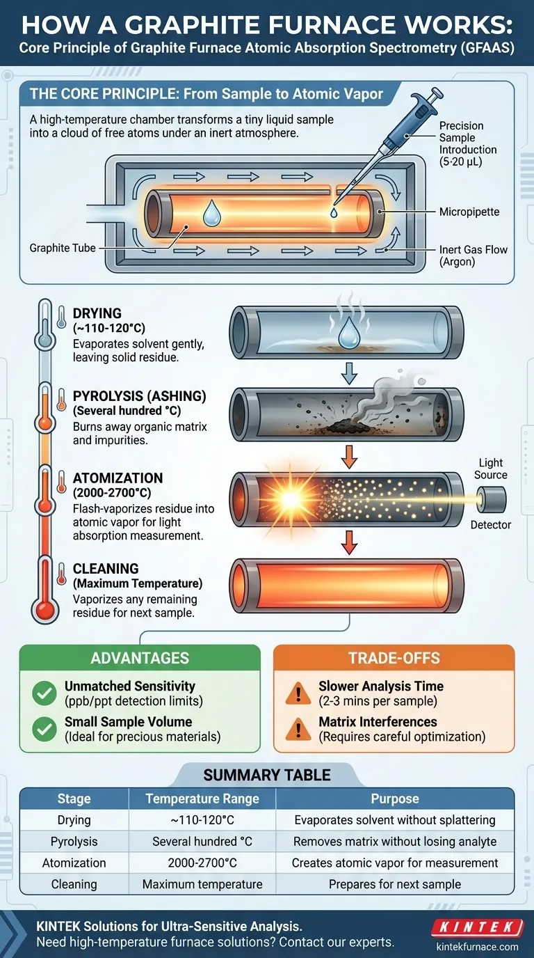 How does a graphite furnace work? Achieve Ultra-Trace Element Analysis Visual Guide