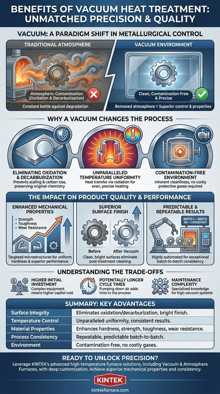 真空熱処理の利点は何ですか？優れた冶金制御を実現 ビジュアルガイド