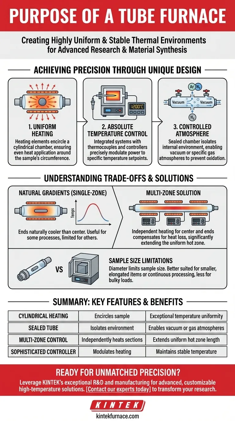 관상로의 목적은 무엇인가요? 타의 추종을 불허하는 정밀 가열을 경험하세요 시각적 가이드