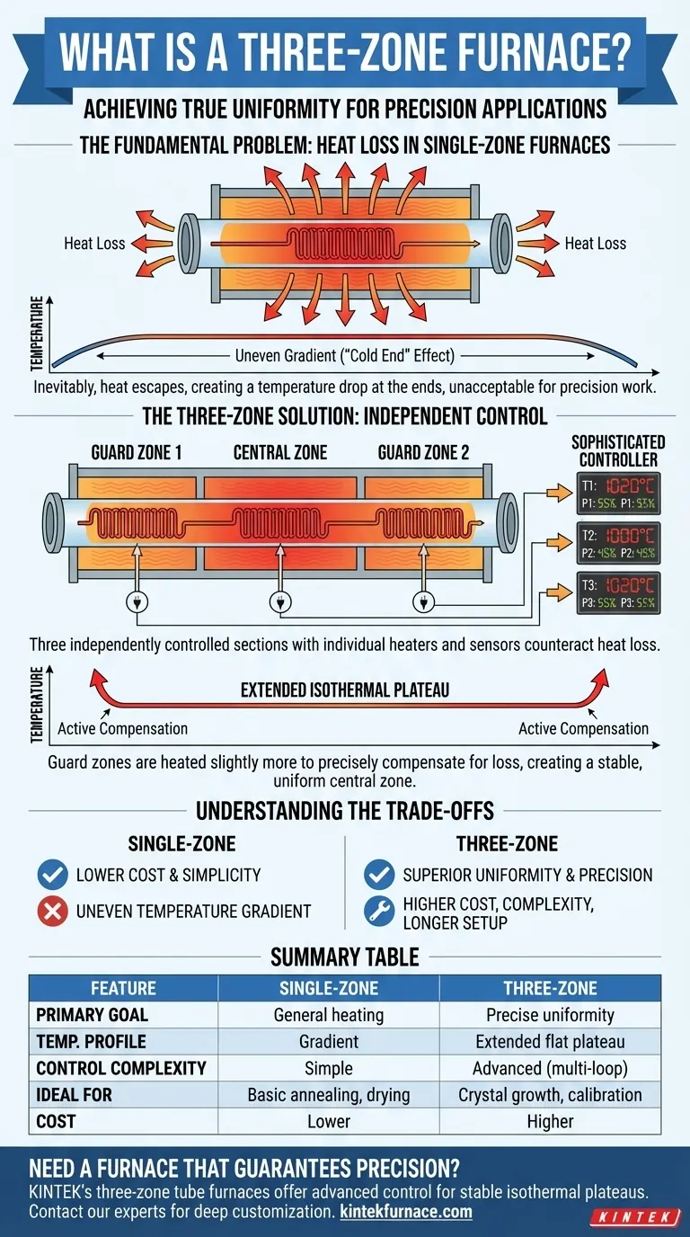 What is a three zone furnace? The Key to Superior Temperature Uniformity Visual Guide