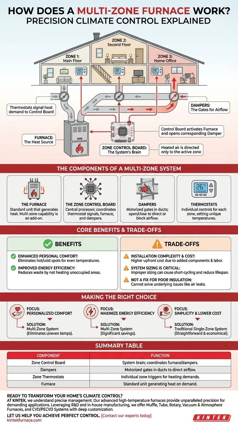 ¿Cómo funciona un horno multizona? Logre comodidad personalizada y eficiencia energética Guía Visual