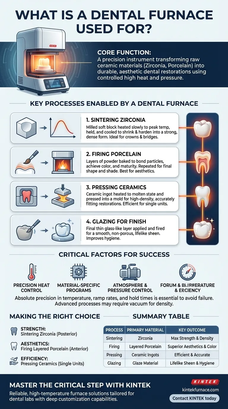 What is a dental furnace used for? Creating Strong, Aesthetic Dental Restorations Visual Guide
