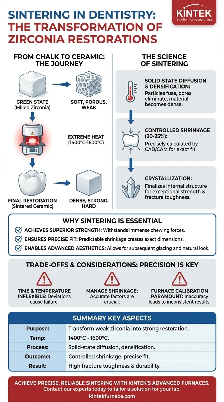 Qu'est-ce que le frittage en dentisterie ? La clé des restaurations en zircone durables et à haute résistance Guide Visuel