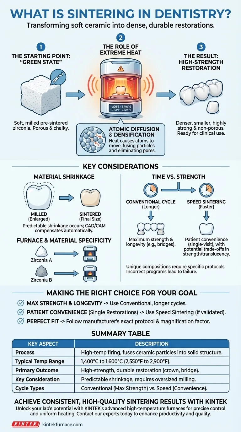 歯科における焼結とは？耐久性、高強度な歯科修復物の鍵 ビジュアルガイド