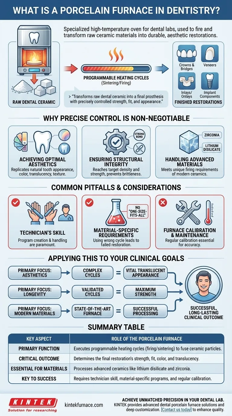 치과용 포세린 퍼니스는 무엇인가요? 내구성이 뛰어나고 심미적인 치과 보철물의 열쇠 시각적 가이드