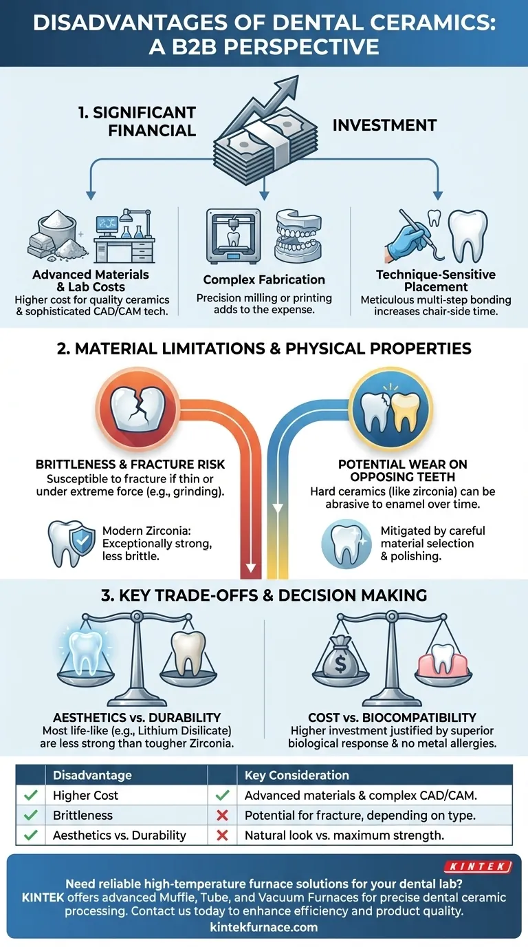 ما هي عيوب السيراميك السني؟ موازنة التكلفة والقوة والجماليات دليل مرئي