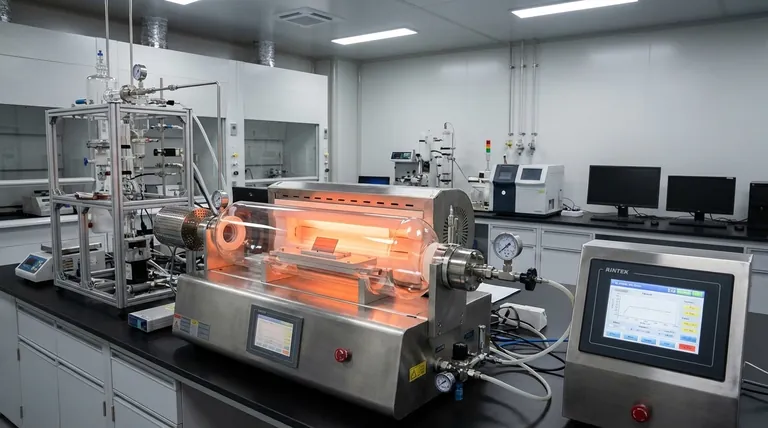 热化学气相沉积的工艺流程是怎样的?高纯度薄膜的4步指南