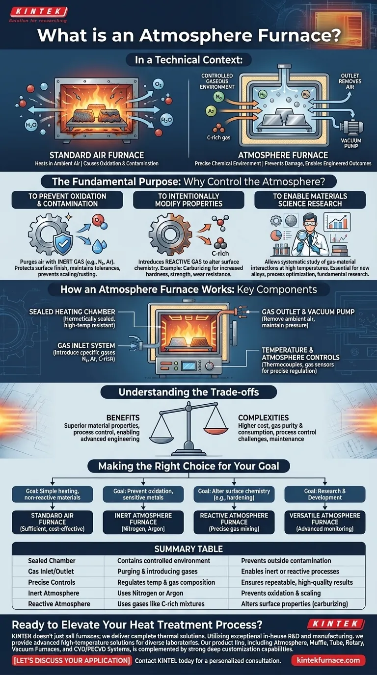 What is an atmosphere furnace? Achieve Superior Material Processing with Controlled Environments Visual Guide