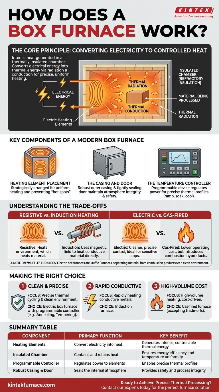 箱型炉はどのように機能しますか？精密で均一な熱処理のためのガイド ビジュアルガイド