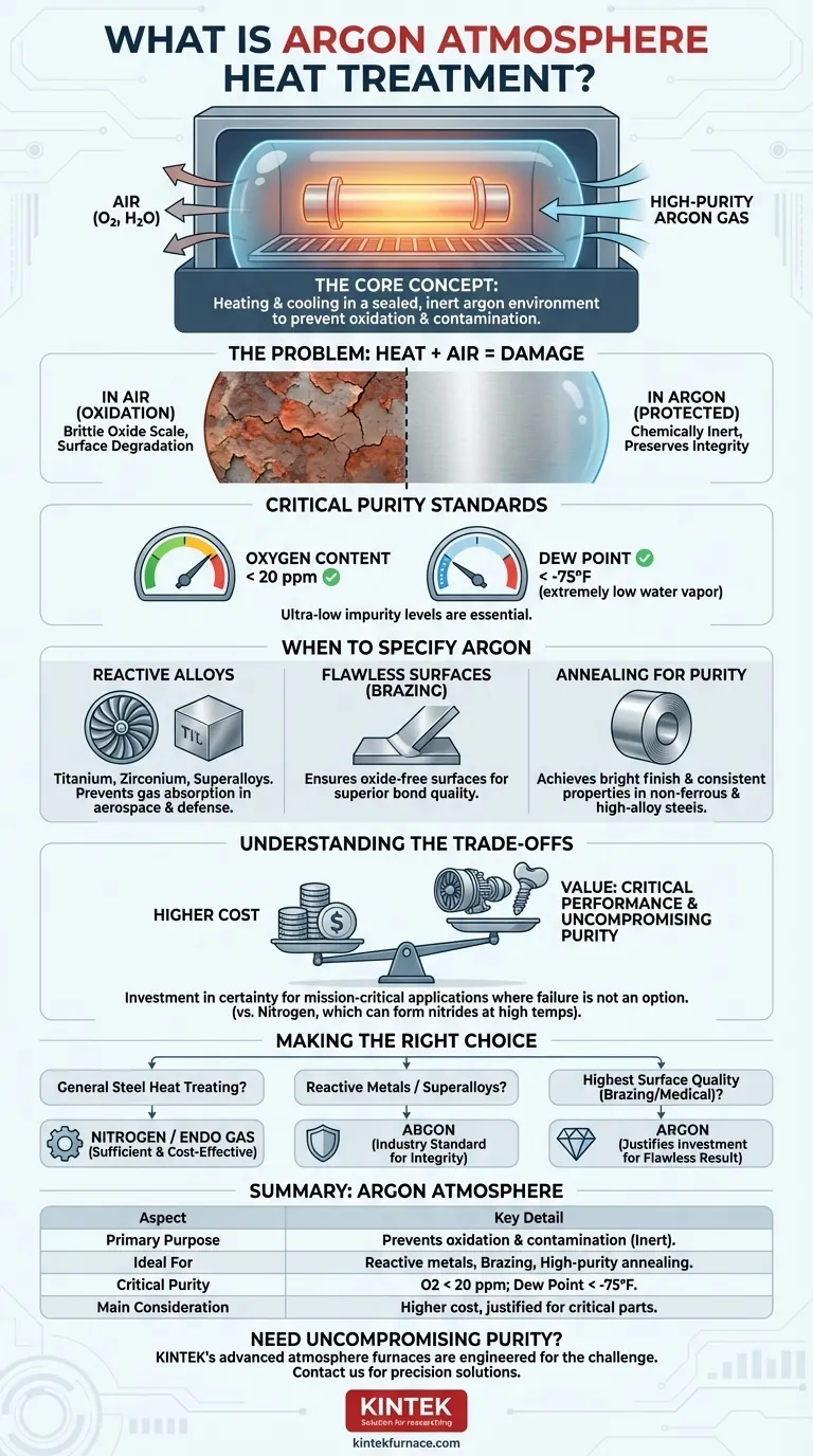 What is argon atmosphere heat treatment? The Definitive Guide for Protecting Reactive Metals Visual Guide
