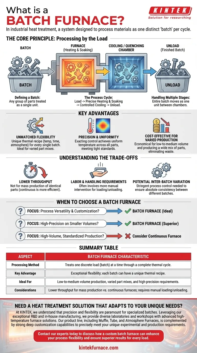 What is a batch furnace? Maximize Flexibility and Precision for Your Heat Treatment Visual Guide