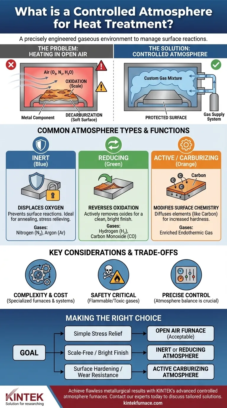 什么是热处理的受控气氛？防止氧化和脱碳，以获得卓越的金相结果 图解指南