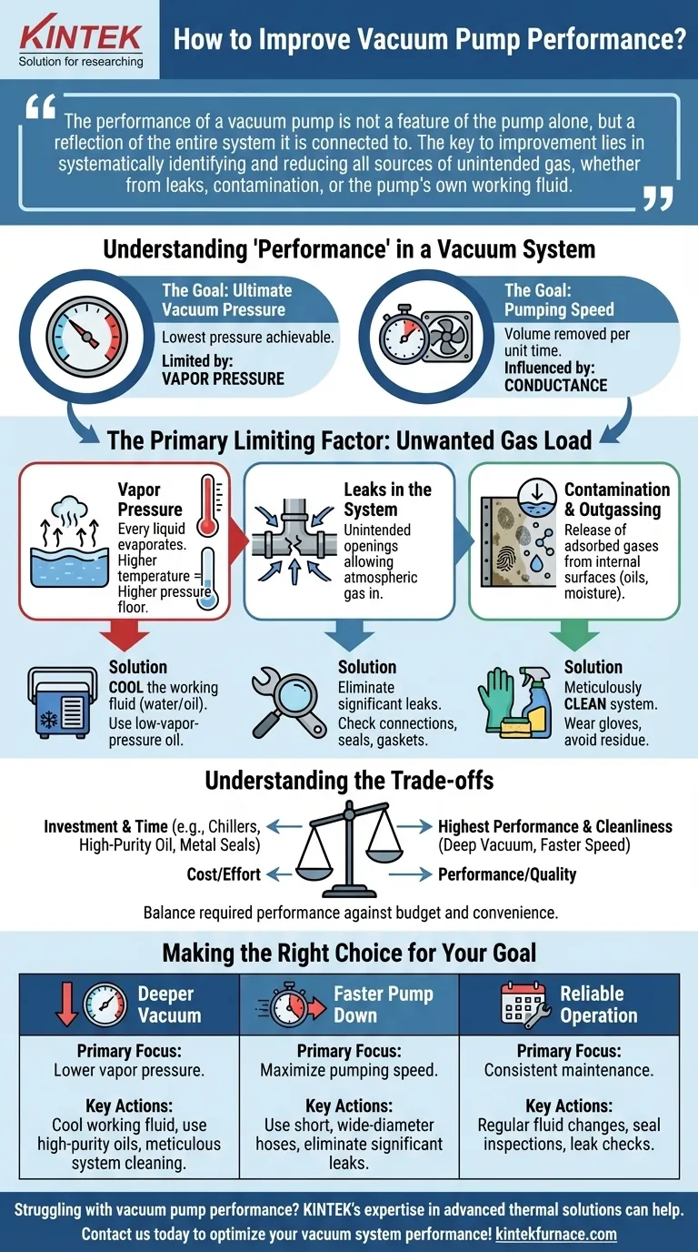 Wie kann man die Leistung einer Vakuumpumpe verbessern? Effizienz maximieren und tiefere Vakuumniveaus erreichen Visuelle Anleitung