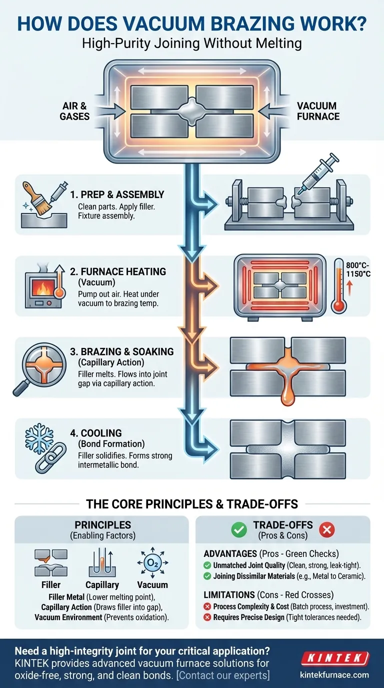 How does vacuum brazing work? Achieve Superior Joint Integrity for Critical Applications Visual Guide