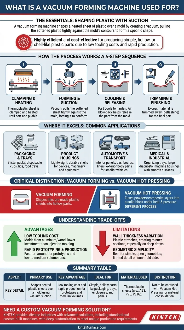 진공 성형기는 무엇에 사용됩니까? 비용 효율적인 플라스틱 성형 가이드 시각적 가이드