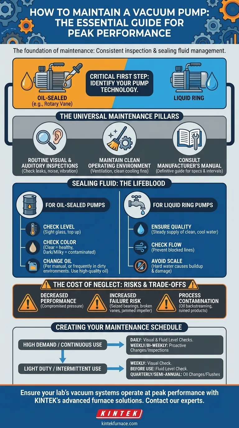 진공 펌프를 어떻게 유지 관리해야 합니까? 실험실에서 최고의 성능과 수명을 보장하는 방법 시각적 가이드