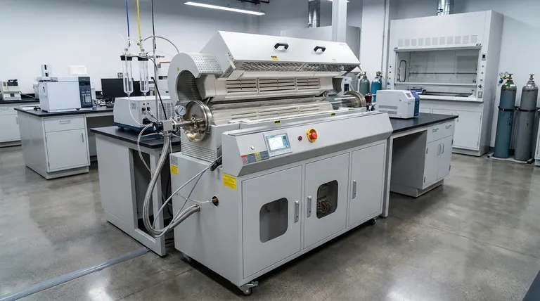 ما هو فرن الأنبوب الدوار؟ تحقيق تجانس فائق للمساحيق والحبيبات