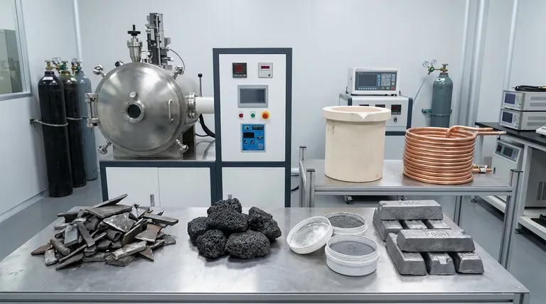 Quali sono le materie prime per il forno a induzione? La guida essenziale ai materiali di carica e di costruzione