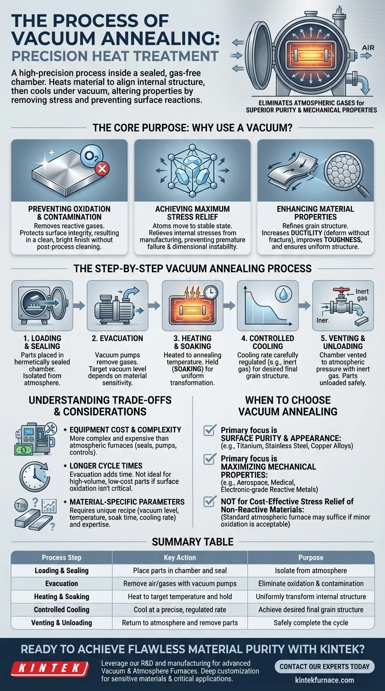Qual é o processo de recozimento a vácuo? Alcance Pureza e Desempenho Superior do Material Guia Visual