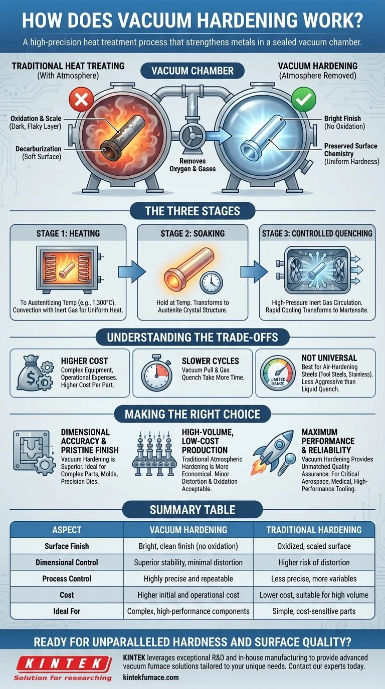 Как работает вакуумная закалка? Достижение превосходной твердости с чистой, яркой поверхностью Визуальное руководство