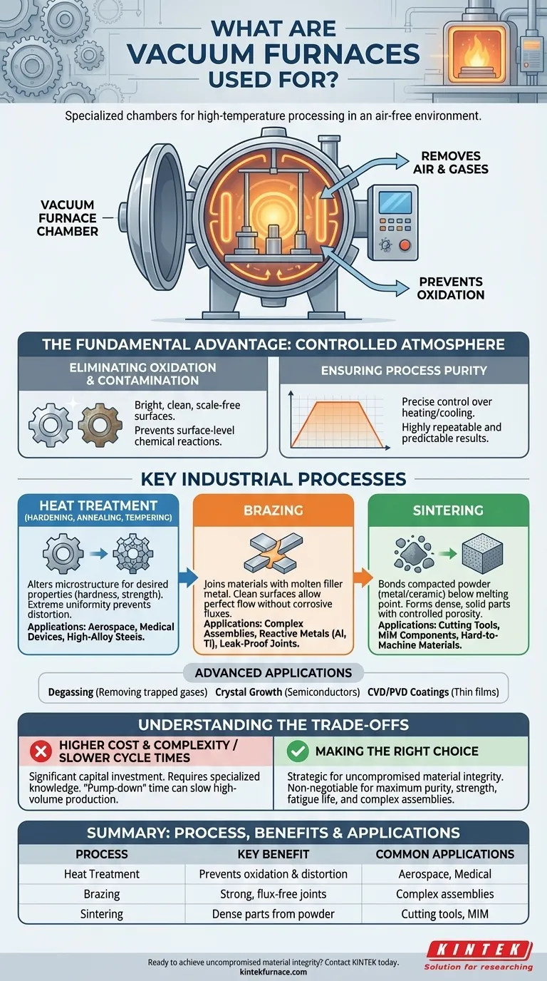 真空炉有什么用途？实现无与伦比的材料纯度和性能 图解指南