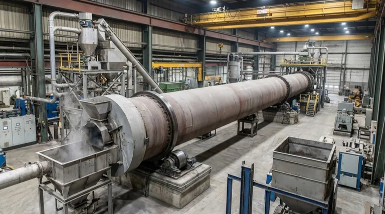 回转窑如何工作?连续物料加工指南