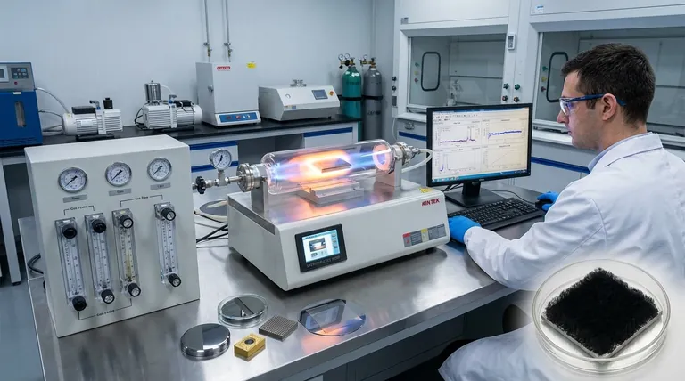 Que tipos de nanofilmes de diamante e carbono podem ser preparados usando CVD? Explore o Espectro Completo de Diamante a Grafeno